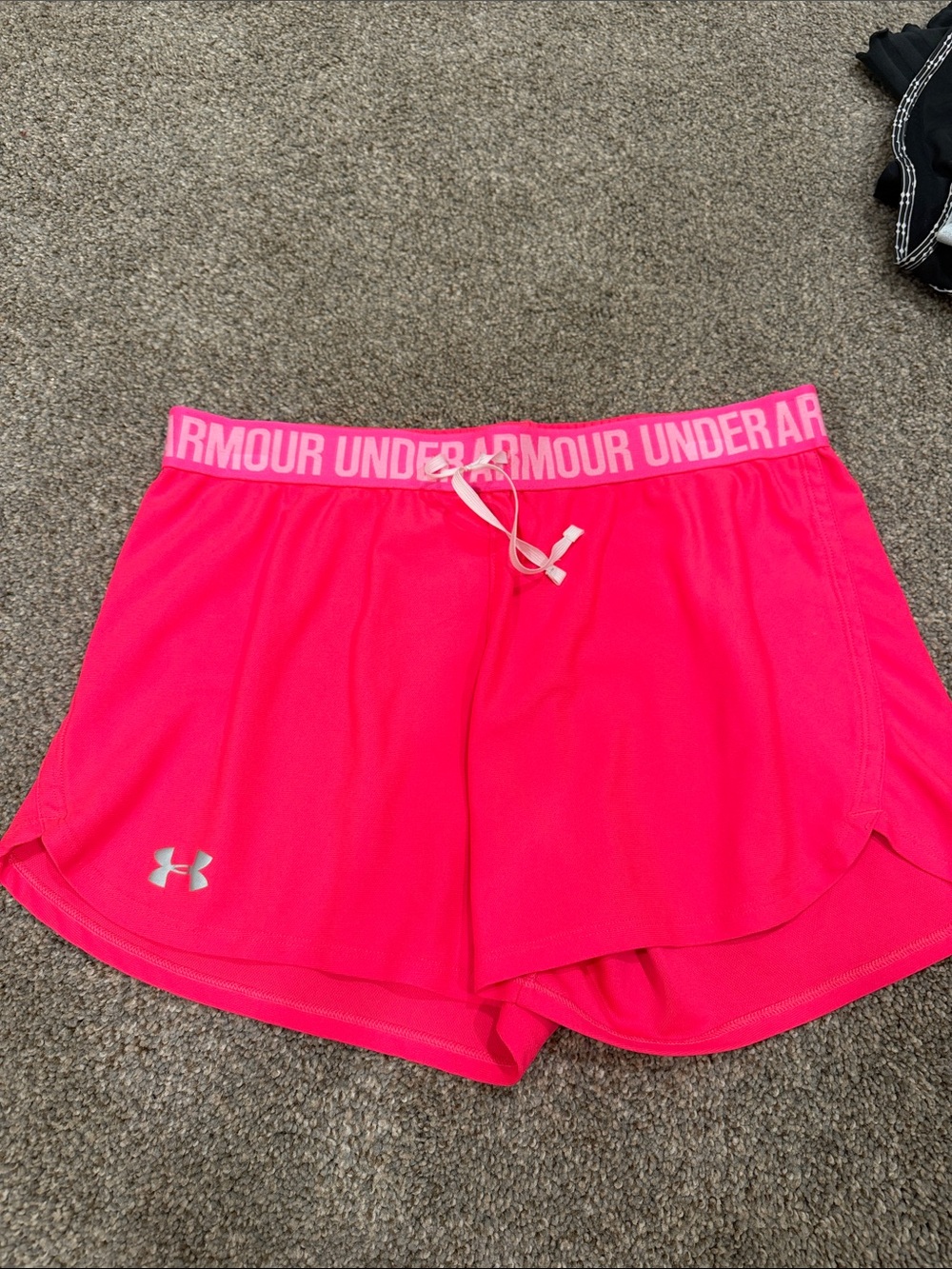 Under Armour Women’s Neon Pink Athletic Shorts
